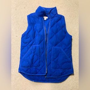 Jcrew quilted vest in excellent condition